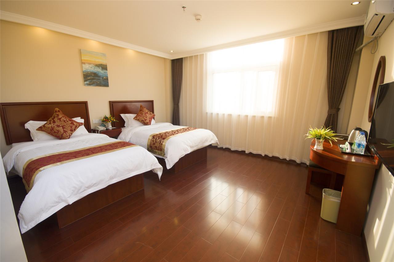 Greentree Inn Shandong Jinan Gaoxin District South Gongye Road Middle Aoti Road Express Hotel Kültér fotó